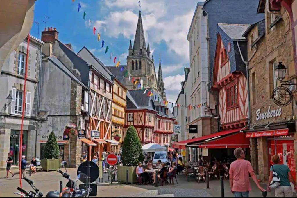 Le City, Centre Ville, Wifi Petit Parking Linge En Option Ванн Екстер'єр фото